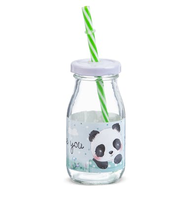 Μπομπονιέρα Βάπτισης Μπουκάλι Γάλακτος Panda