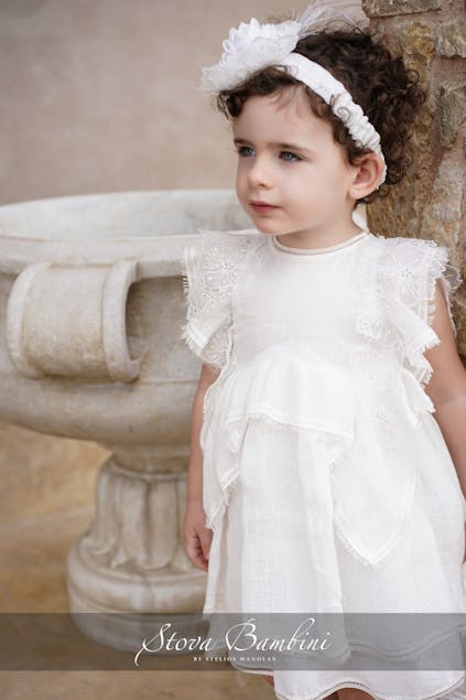 STOVA BAMBINI - Ιδιαίτερο βαπτιστικό φόρεμα 