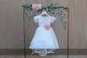 STOVA BAMBINI - Κομψό ασύμμετρο φόρεμα με μανίκι 