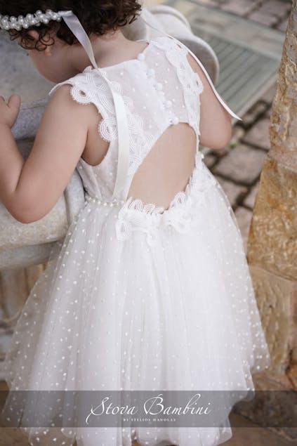 STOVA BAMBINI - Αμάνικο φόρεμα σε ίσια γραμμή 