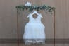 STOVA BAMBINI - Κομψό βαπτιστικό αμάνικο φόρεμα 