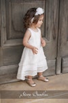 Μοντέρνο minimal χειροποίητο φόρεμα Stova Bambini
