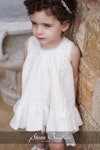 Κομψό βαπτιστικό φόρεμα Stova Bambini