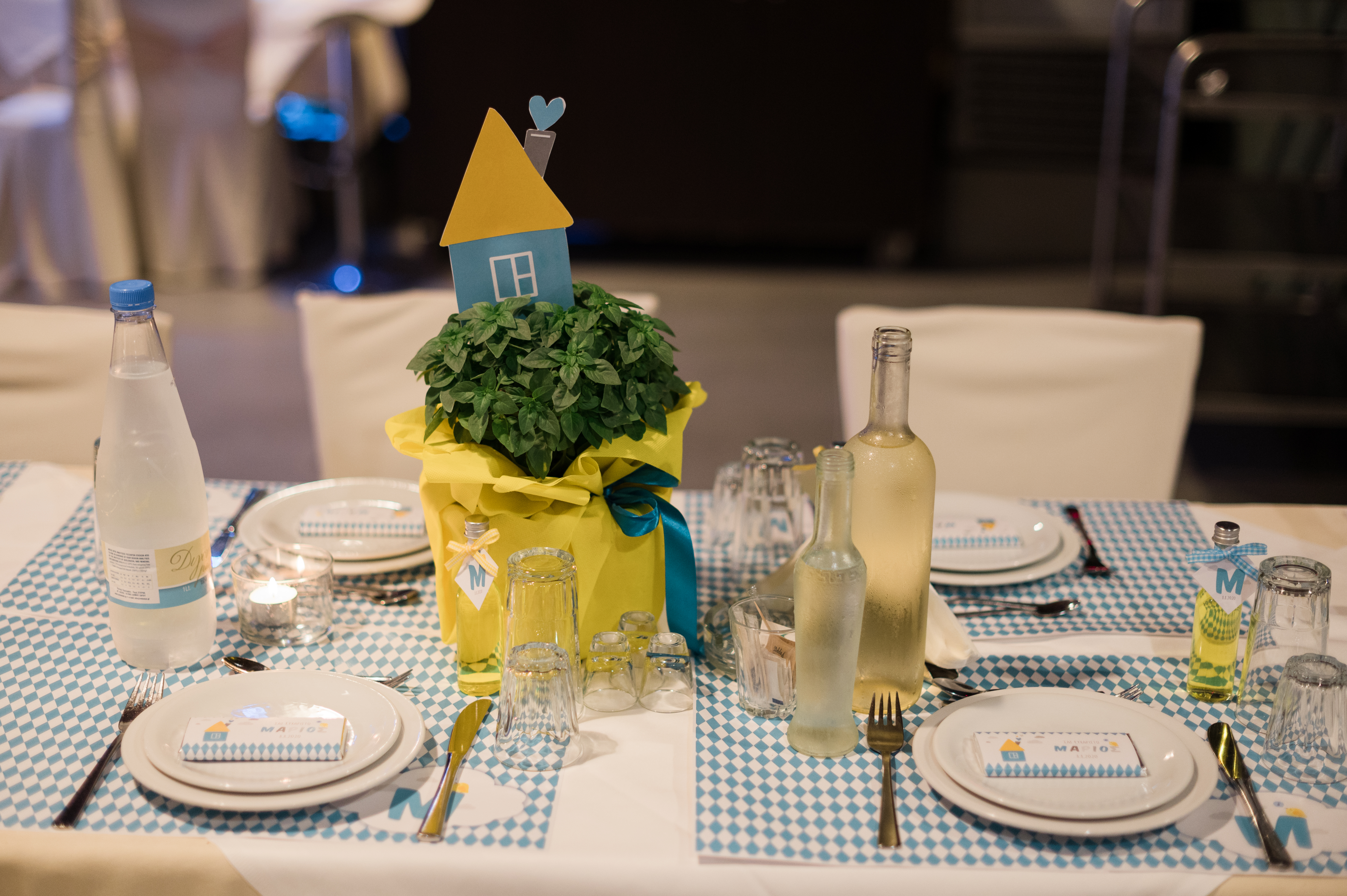 Η βάπτιση του Μάριου με θέμα το Σπιτάκι