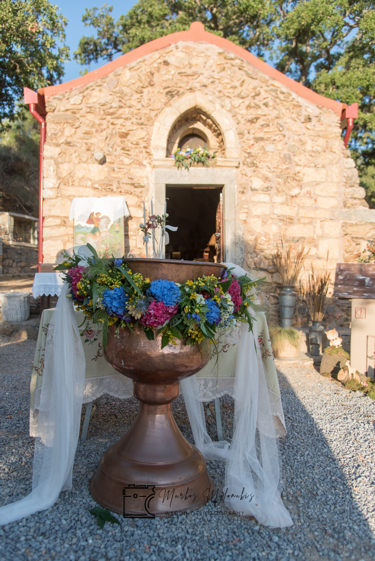 Η βάπτιση του Μηνά της Νίκης & της Κατερίνας 