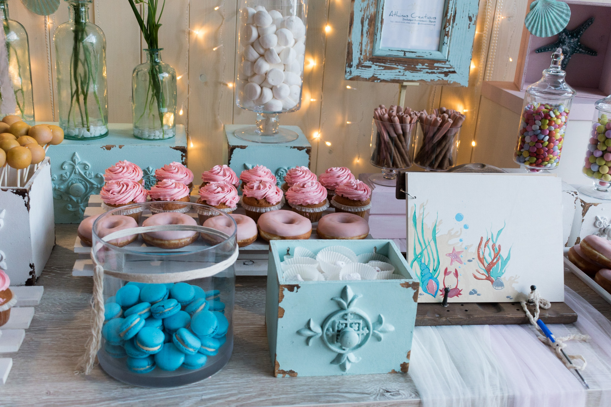 Η βάπτιση της Μαίρης με θέμα την Γοργόνα