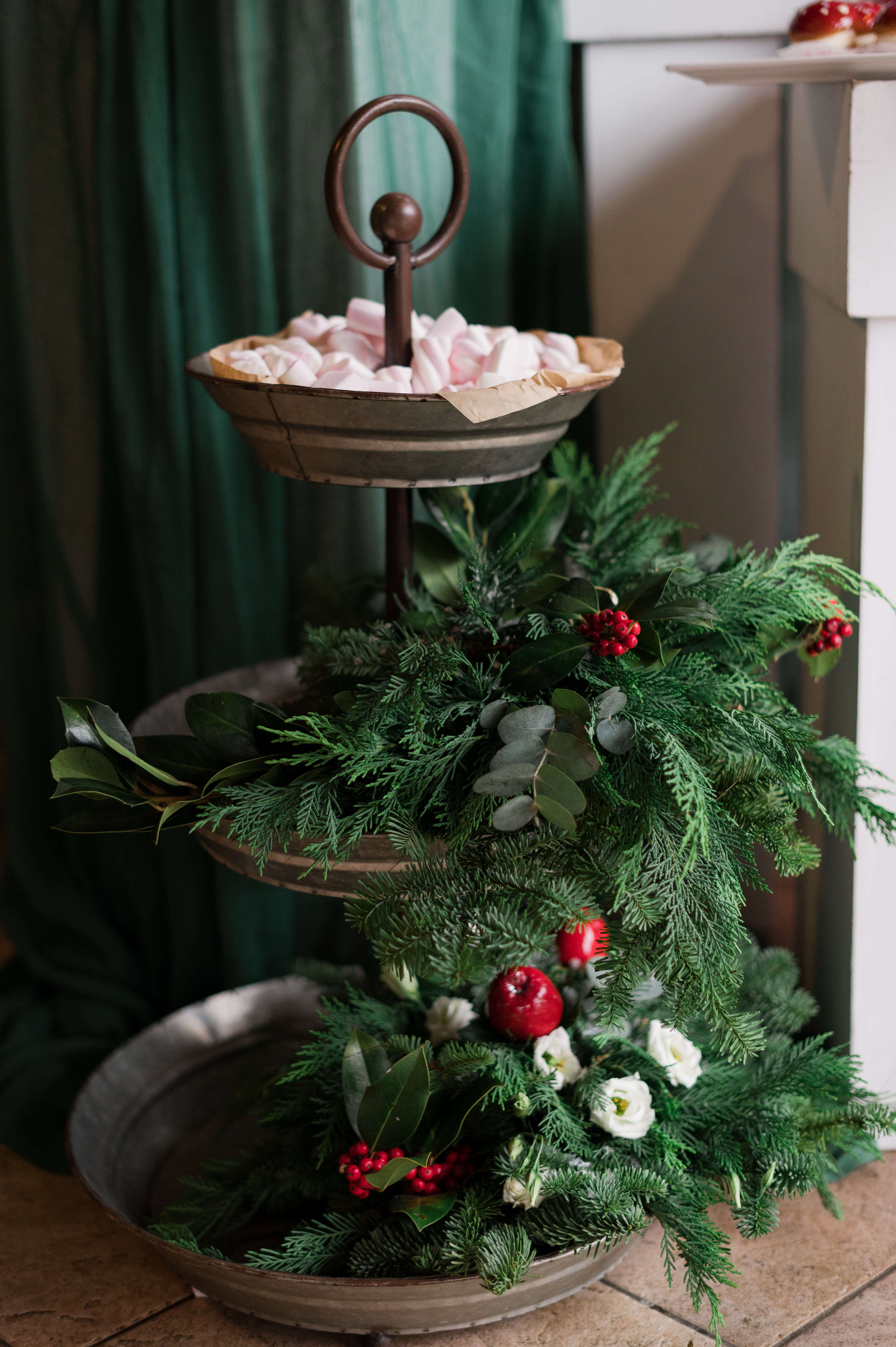 Η Βάπτιση της Φωτεινής & της Γεωργίας με Χριστουγεννιάτικο θέμα