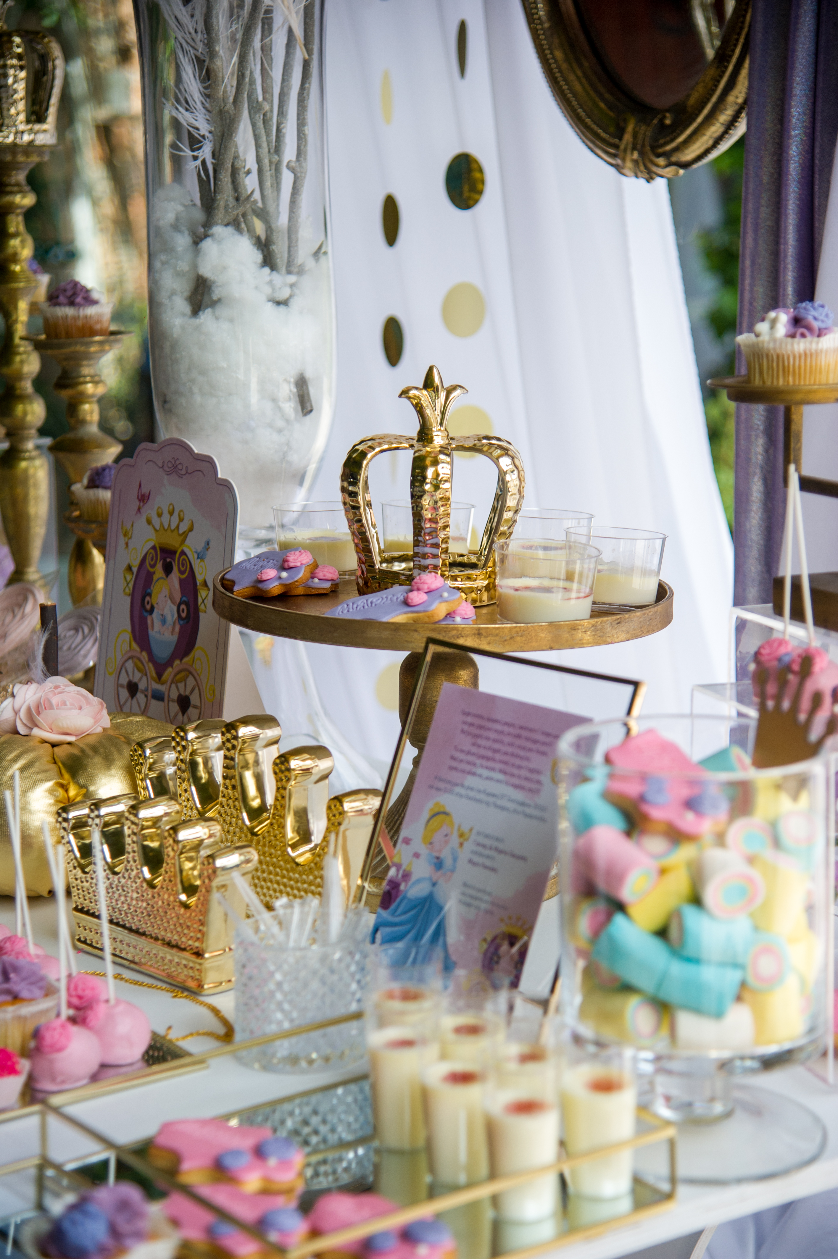 Η βάπτιση της Μαρίας με θέμα την Πριγκίπισσα