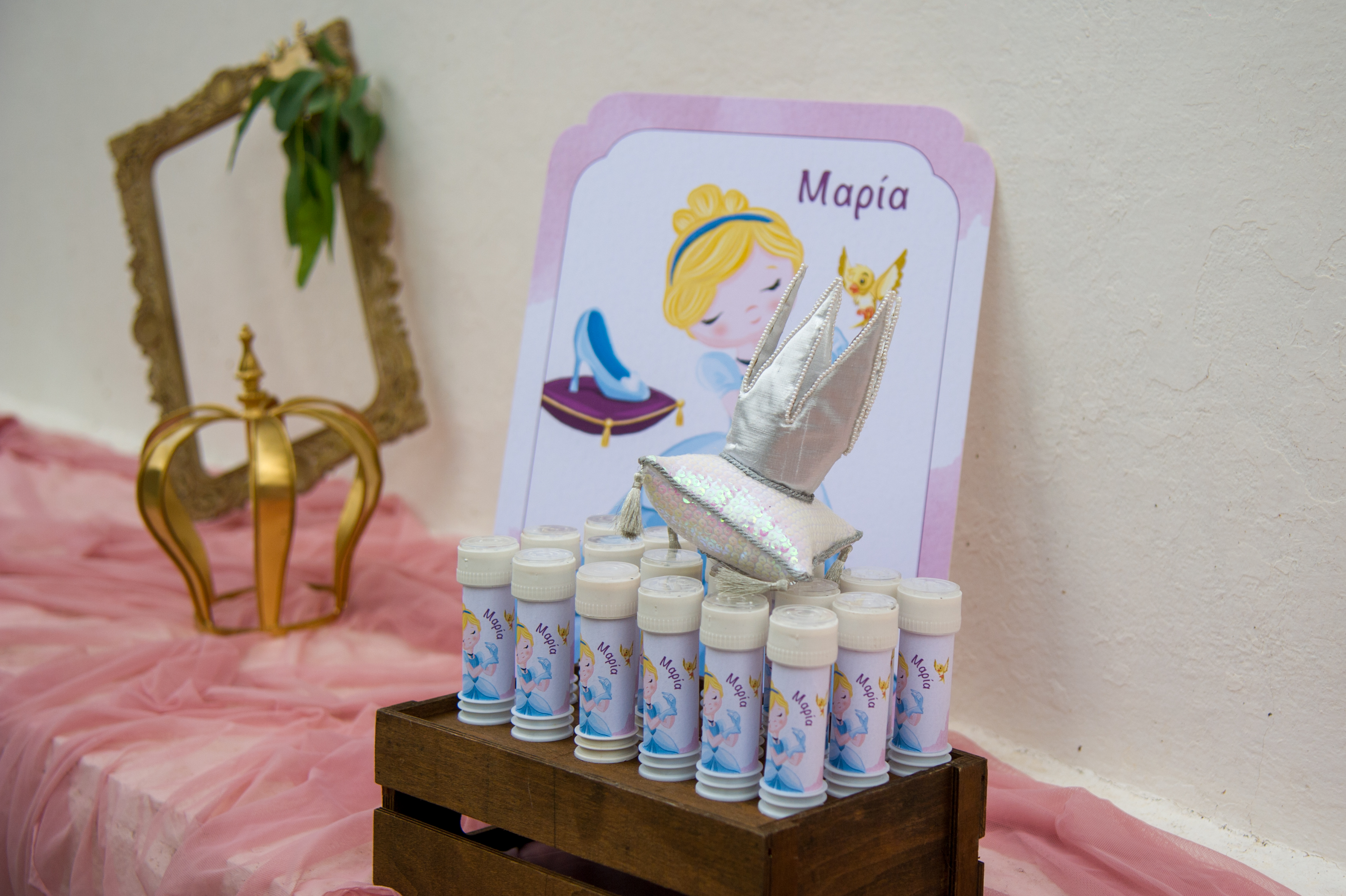 Η βάπτιση της Μαρίας με θέμα την Πριγκίπισσα