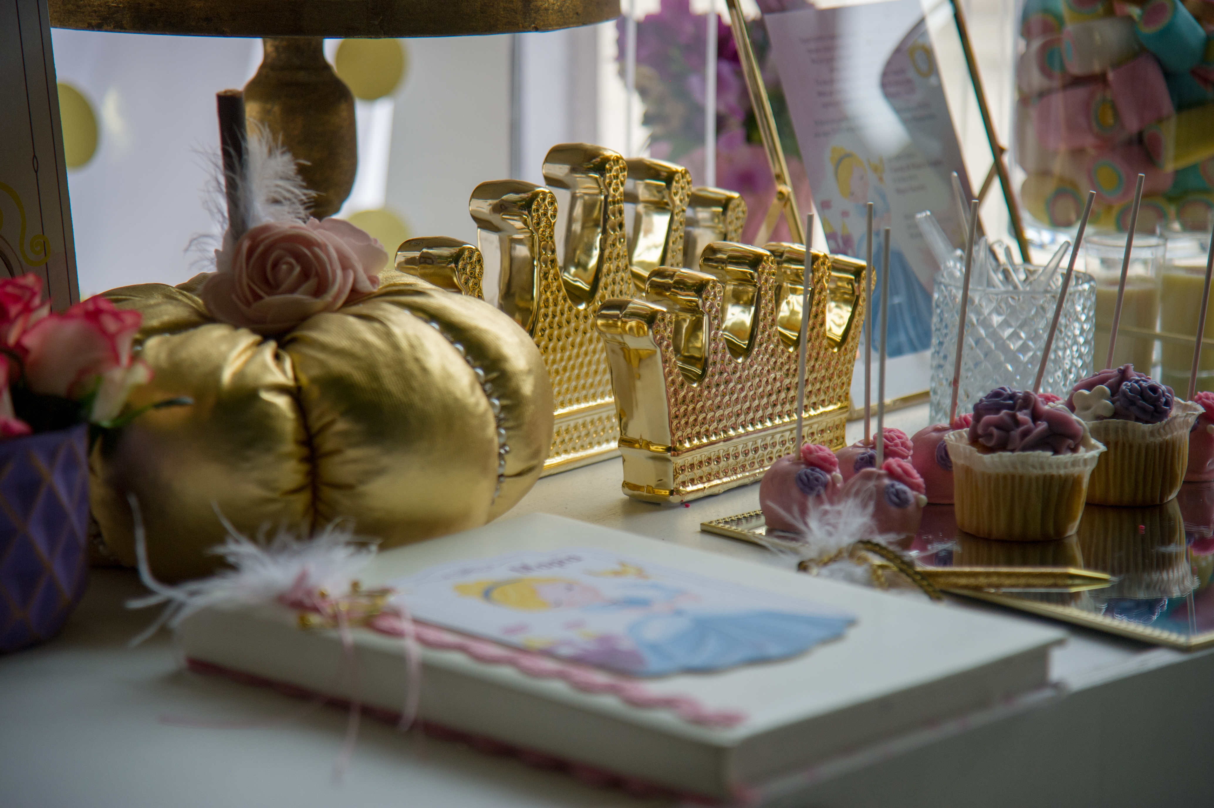 Η βάπτιση της Μαρίας με θέμα την Πριγκίπισσα