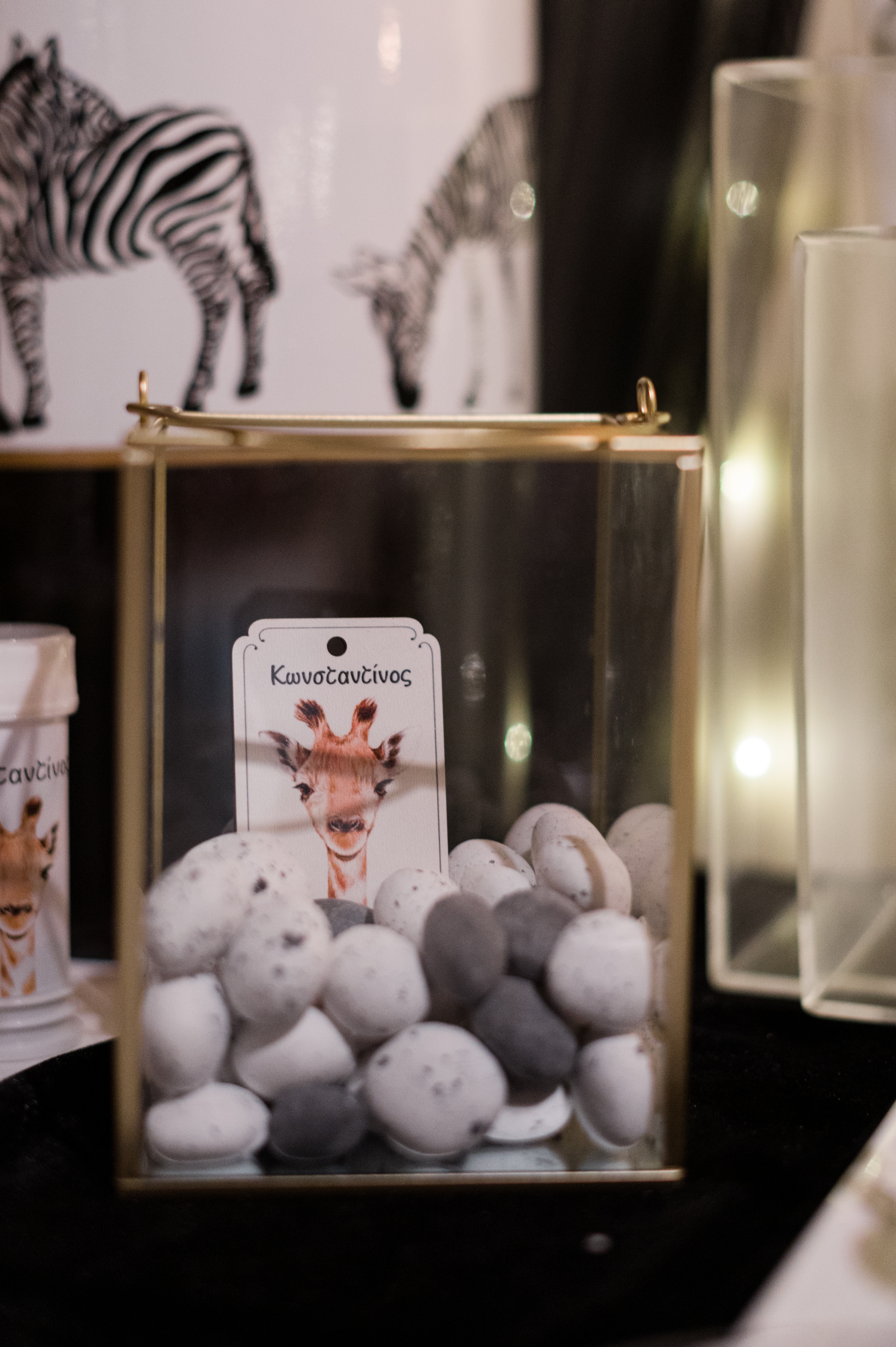 Η Βάπτιση του Κωνσταντίνου με θέμα Ζώα της Ζούγκλας