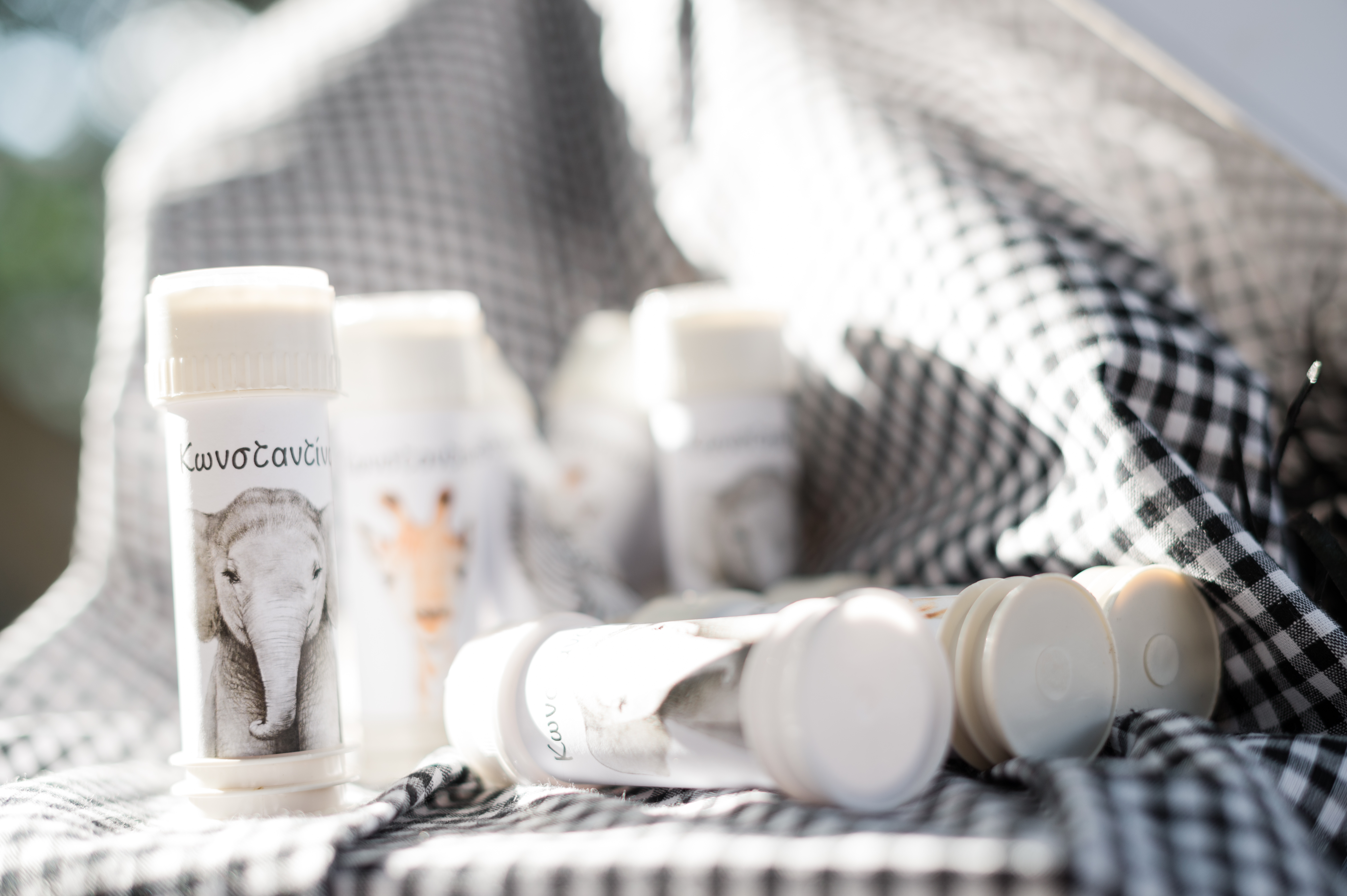 Η Βάπτιση του Κωνσταντίνου με θέμα Ζώα της Ζούγκλας